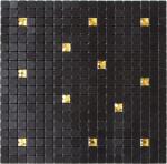 Waterproof Black Self Adhesive Mosaic Wall Tiles , Peel And Stick Metal Tile