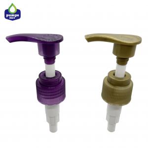 Buy cheap Purple Plastic Lotion Pumps Dispenser For Gel Bottle 24/410 Size 2cc Dosage product