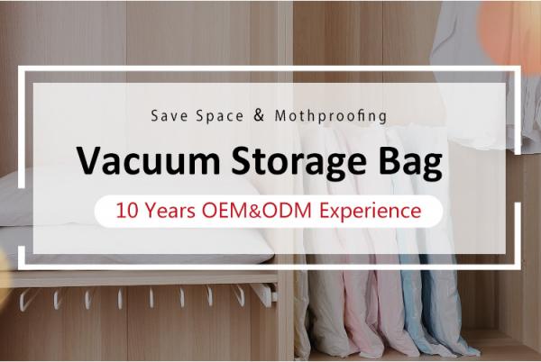 60cmx80cm Vacuum Suction Storage Bags , PE Mattress Bag With Vacuum Seal