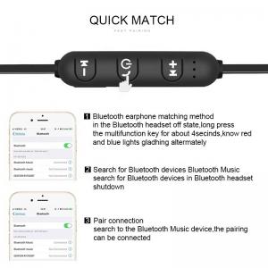 Buy cheap Wireless Sport Bluetooth Phone Earpiece / Handsfreetrue Bass Headphones For IPhone Xiaomi product