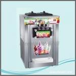 3 Flavors Soft Serve Ice Cream Making Machine With Stainless Steel 1 Year