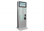 12 Doors Cell Phone Charging Vending Machine For Event With Advertising LCD