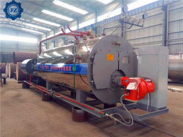 Industrial 2 Ton 2000kg Diesel Oil Gas Fired Steam Boiler For Jam Manufacturing