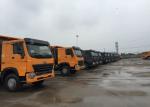 Euro 2 Standard 10 Wheels Tipper Dump Truck 30 - 40 Tons For Loading Sand /