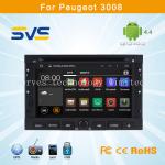 Android 4.4 car dvd player GPS navigation for Peugeot 3008 5008 with wifi radio