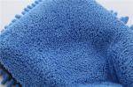 Blue color microfiber plush chenille car cleaning detailing house cleaning wash