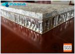 900x900 Sized Marble Stone Aluminum Honeycomb Sandwich Panels Flat 20mm