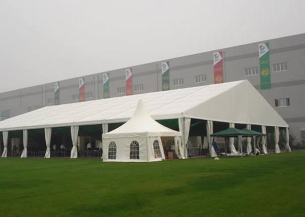 Clear Span Marquee Party Tent With Windows For Wedding / Exhibition Ceremony