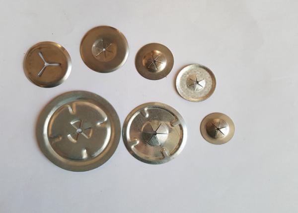 38mm Diameter Round Self Locking Washer For Perforated Base Insulaton Fasteners