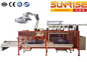 Buy cheap Robot Palletizing System 20 Boxes Per Minute Single Station Robot Palletizer product