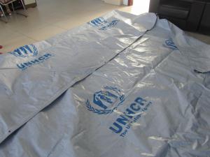 Buy cheap Reinforced Plastic Tarpaulin Plastic Sheets/Rolls on UN/MSF/IFRC specifications product