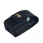 Luxury Lattice Wallet Flip Cover Diamond cover for IQOS tobacco Genuine leather