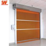 Fast shutter door with Protection PVC Roll Up for clean area factory automation