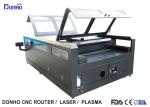 Double Protective Cover Co2 Laser Cutting Machine For Fabric / Crystal / Acrylic