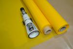 Plain Weave Screen Printing On Polyester Fabric / 110 Monofilament Polyester
