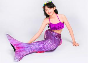 Buy cheap Flexible Ladies Mermaid Tail , Mermaid Tail Swimsuit Adult With Side Fins product