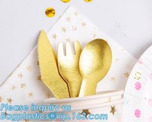 Buy cheap paper folk, paper knife, paper spoon, paper straw, paper cultery, paper party supplies, paper plate, paper bowl, paper product
