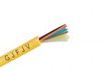 OM3 24 Core Multimode Fiber Optic Cable Tight Buffered GJFJV For Telecommunicati