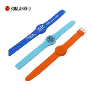 Buy cheap Hot sale Waterproof smart adjustable watch style rfid silicone wristband product