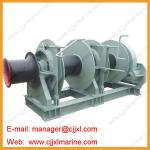 Single Type Wire Rope Electric Boat Winch