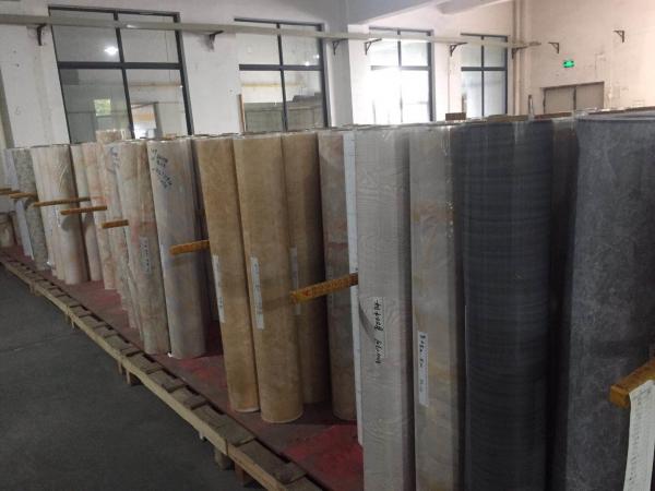 Floor Covering Pvc Sheet Film , Residential Wall Film Decorative Usage