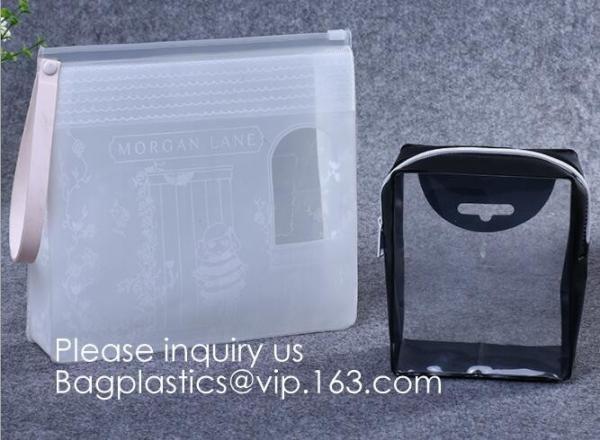 Vinyl Document Newspaper File Pen Zipper Bags,Coin Bag Pvc Slider Zipper Waterproof Pouch Bag, Ecofriendly Non-toxic