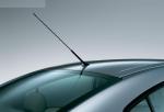 top mounted am/fm car antenna , glass fiber mast black plastic for all car