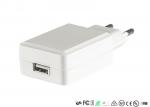 White Color EN60601 5 Volt 2 Amp 10 Watt Wall Medical Power Adapter