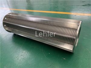Buy cheap Electric Resistance Welding V Wire Screen 20 Micron For Pharmaceutical Industry product