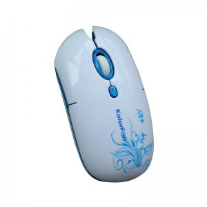 Buy cheap 2.4G KolorFish Wireless Optical Mouse 4 Keys Apple Design DPI Speed Change Nano Receiver product