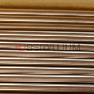 Buy cheap High Conductivity CuBePb Beryllium Bronze Copper Rod With Medium Strength product
