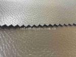 Faux Upholstery Home Textile Synthetic PVC / PU Artificial Leather For Living