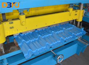 Buy cheap Hydraulic Metal Glazed Tile Making Machine, Roof Tile Forming Machine product