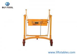 Buy cheap Manual Powered 55 Gallon Plastic Drum Handling Equipments Drum Carrying Trolley 350kg product