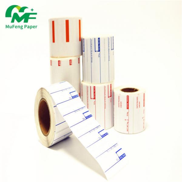 Laser Printing Self Adhesive Paper Roll Paper Surface General Adhesive White CCK Liner