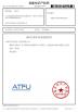 シンセンATFUの電子工学の技術株式会社 Certifications