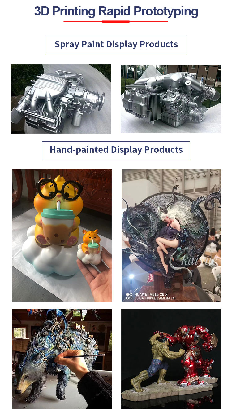 High Precision Resin 3d Printing Service Polish Texture Etched Surface For Prototyping