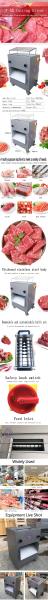 Meat Slicer Meat Cutting Machine For Chicken/Pig's Trotter /Ribs /Duck/Pork JY-8B