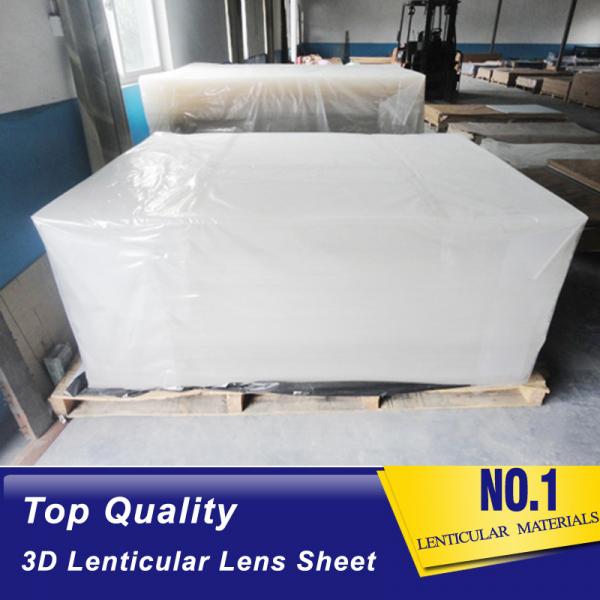 3D factory supply100 lpi lens sheet 0.35mm PET film materials lenticular plastic sheets lenticular sheets for sale