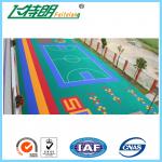 Futsal Interlocking Rubber Floor Tiles For Indoor Square Resilient Floor