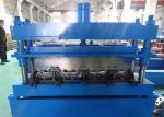 PLC Controlled Steel Deck Roll Forming Machine Composite Floor Decking Sheets