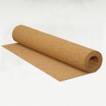 Popular Cork covering substrate/cork roll underlay,200kg/m3-300kg/m3 ,good sound