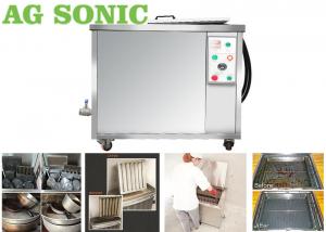 Buy cheap 84L Tank Ultrasonic Engine Cleaner Power Adjustable With Drying / Filtering Option product