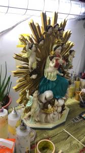 Buy cheap Virgin Mary Statue 1200dpi Stereolithography 3D Printing Custom Hand Painting product
