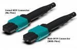 100Gb 24 Fibers MPO / MTP Multi-fiber Cable Assemblies For CFP and CXP