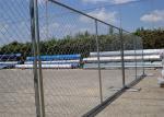 Customized PVC Coated 4' 6' 8' Chain Link Fence Privacy Panels 60mmx60mm