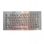 IP65 Anti Vandal Rugged Stainless Steel Keyboard Desktop With Long Stroke Key