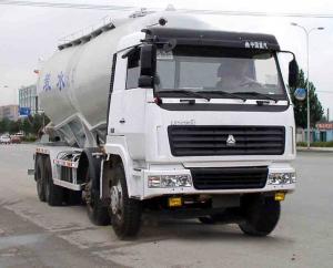 Buy cheap V Shape Bulk Cement Truck With 68m3 Volume CCC/ ISO/SGS Certification product