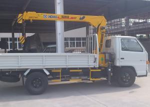 Buy cheap 4.2 T.M 2.1 ton Weight Transportation Boom Truck Mounted Crane product