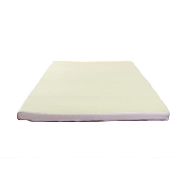 Extremely Soft Memory Foam Mattress Topper Airy Responsive Twin Size Curved Style